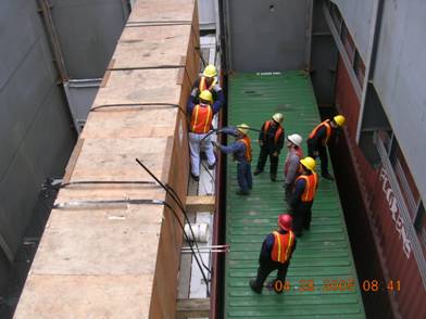 Inspect Cargo on ships prior to sailing